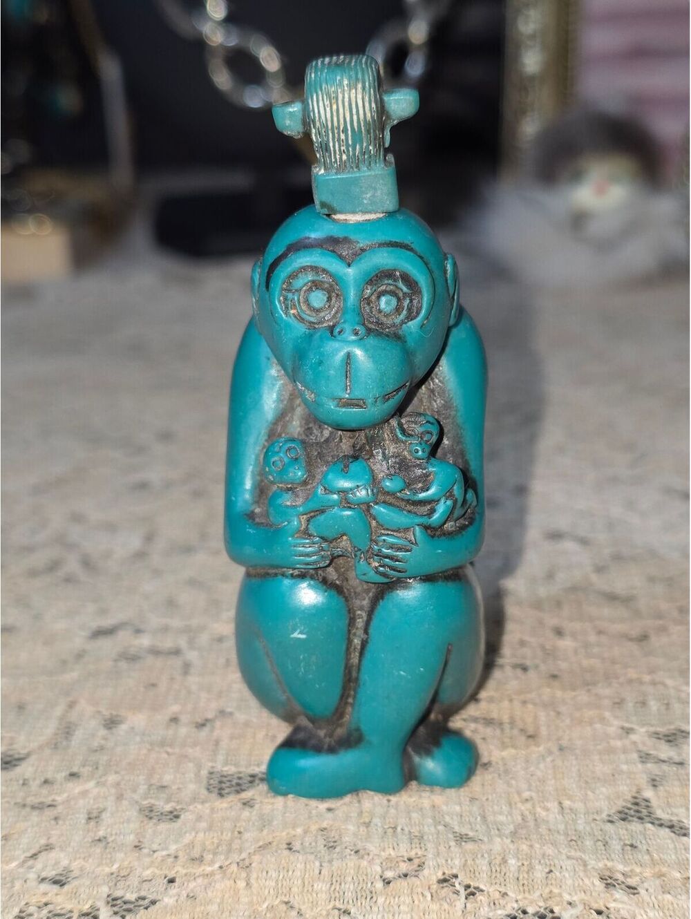 Resin Monkey Snuff Bottle